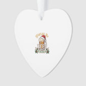 Aangedreven Bier Kerst Vrolijkheid Mok Sinterklaas Ornament (voorkant)