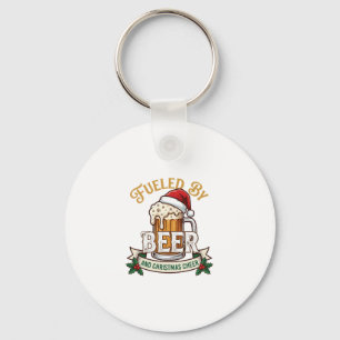 Aangedreven Bier Kerst Vrolijkheid Mok Sinterklaas Sleutelhanger