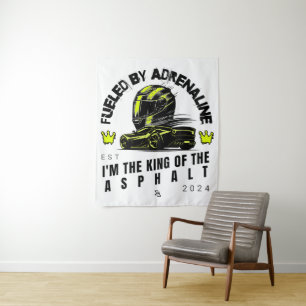 Aangedreven door adrenaline - Bold Dynamic Design Wandkleed