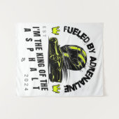 Aangedreven door adrenaline - Bold Dynamic Design Wandkleed (Voorkant (horizontaal))