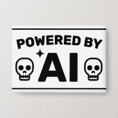 Aangedreven door AI™ knop Button (Voorkant)