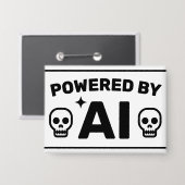 Aangedreven door AI™ knop Button (Voorkant / Achterkant)