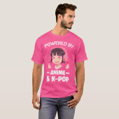 Aangedreven door Anime K-Pop Anime K-Pop T-shirt (Voorkant volledig)