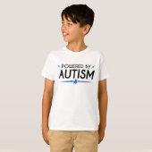Aangedreven door autisme t-shirt (Voorkant volledig)