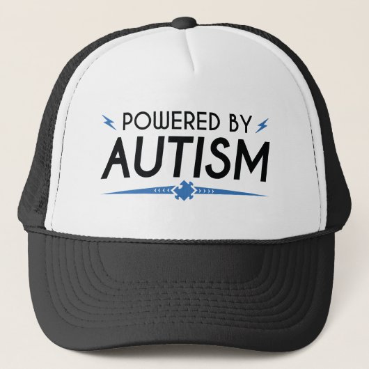 Aangedreven door autisme trucker pet (Voorkant)