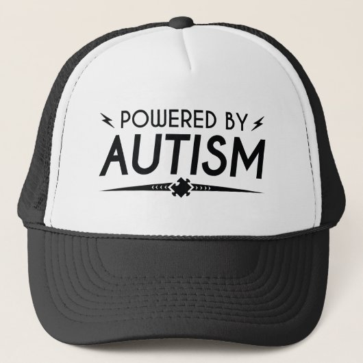 Aangedreven door autisme trucker pet (Voorkant)