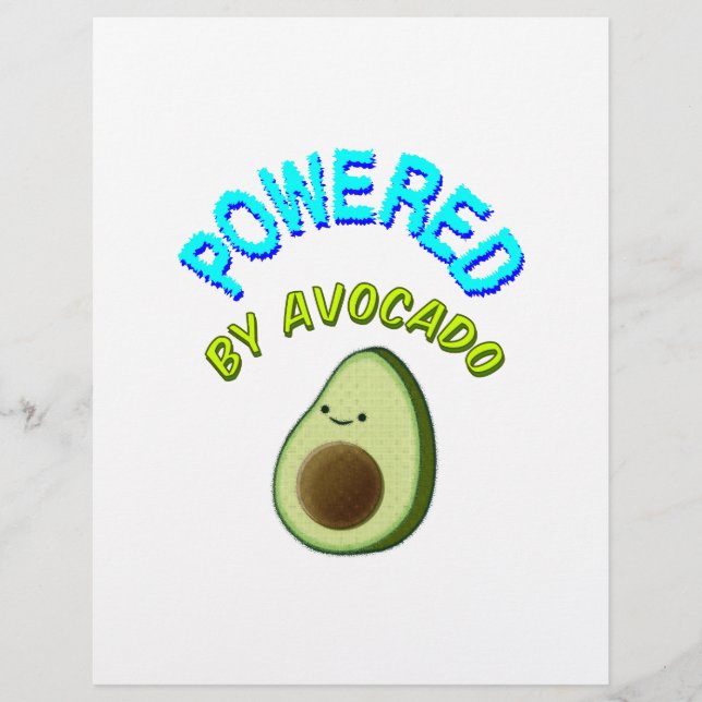 Aangedreven door Avocado (Voorkant)
