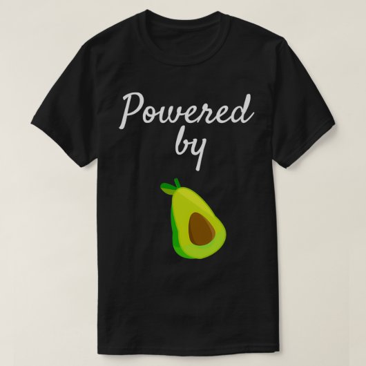 Aangedreven door Avocado Avocado Shirt Unisex Avoc (Design voorkant)