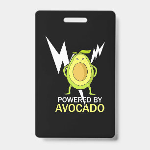 Aangedreven door Avocado Badge