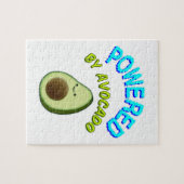 Aangedreven door Avocado-Cartoon tekening Legpuzzel (Horizontaal)