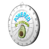 Aangedreven door Avocado Dartbord (Voorkant Rechts)