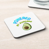Aangedreven door Avocado Drankjes Onderzetter (Linkerzijde)