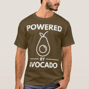 Aangedreven door Avocado Funny Avocado Quote 8 T-shirt