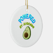 Aangedreven door Avocado Keramisch Ornament (Rechts)