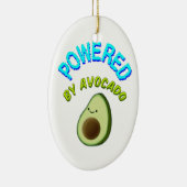 Aangedreven door Avocado Keramisch Ornament (Rechts)