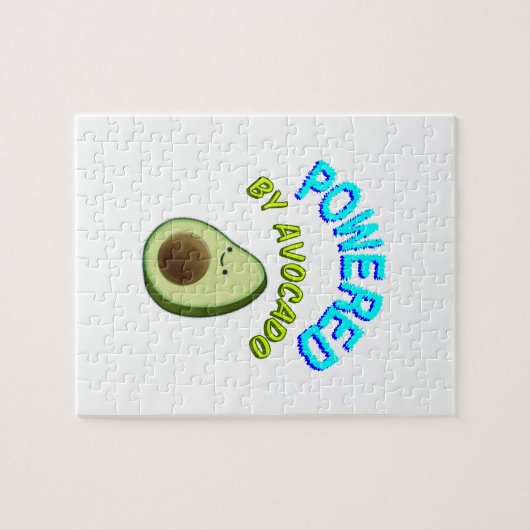 Aangedreven door Avocado Legpuzzel (Horizontaal)