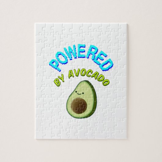 Aangedreven door Avocado Legpuzzel (Verticaal)