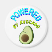 Aangedreven door Avocado Magneet (Voorkant)