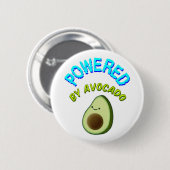 Aangedreven door Avocado Ronde Button 5,7 Cm (Voorkant /achterkant)