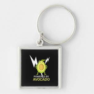 Aangedreven door Avocado Sleutelhanger