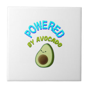 Aangedreven door Avocado Tegeltje