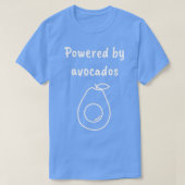 Aangedreven door Avocados Funny Joke Gift Mannen V T-shirt (Design voorkant)