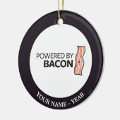 Aangedreven door Bacon 2 Keramisch Ornament (Links)
