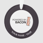 Aangedreven door Bacon 2 Ornament (voorkant)