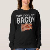 Aangedreven door Bacon Bacon Unisex Trui (Voorkant)