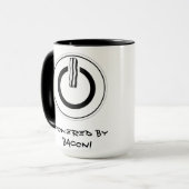 Aangedreven door BACON! Mok (Voorkant links)