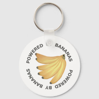 Aangedreven door bananen sleutelhanger