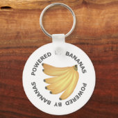 Aangedreven door bananen sleutelhanger (Voorkant)