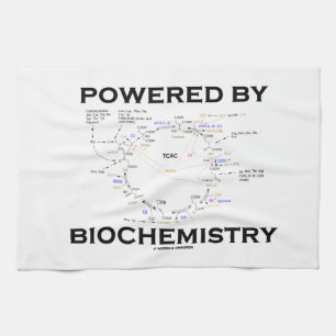 Aangedreven door biochemie (krebs-cyclus) theedoek