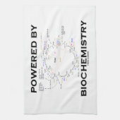 Aangedreven door biochemie (krebs-cyclus) theedoek (Verticaal)