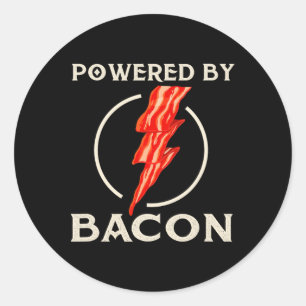 Aangedreven door Bycon - Bycon Lover BBQ Pork Gril Ronde Sticker