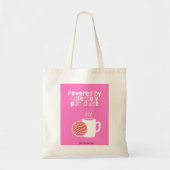Aangedreven door Cafecito en Pan Dulce Tote Bag (Voorkant)