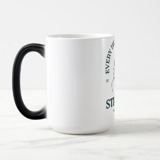 Aangedreven door cafeïne & Hartslagen Magische Mok
