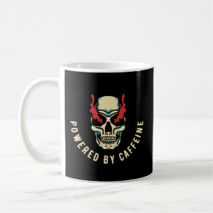 Aangedreven door cafeïne - Skull Energy Koffiemok