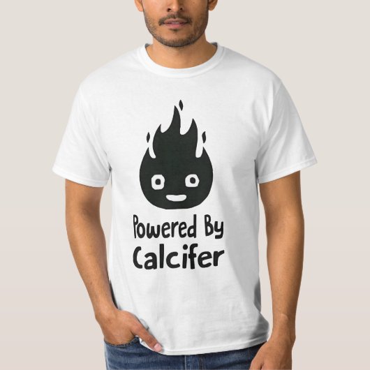 Aangedreven door Calcifer T-shirt (Voorkant)