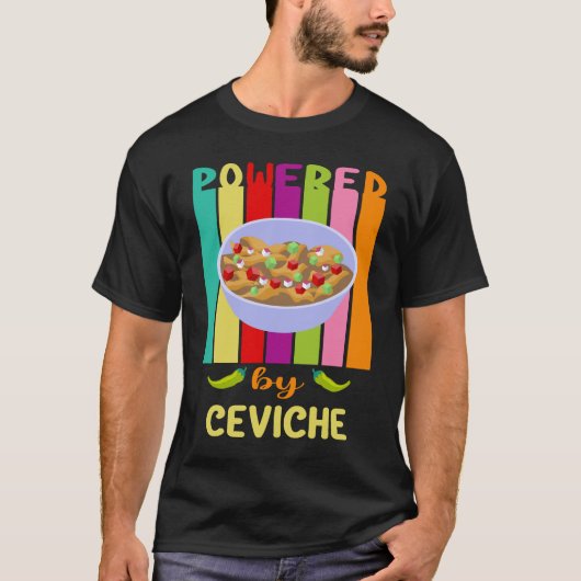 Aangedreven door Ceviche St. Paddys Player Coach C T-shirt (Voorkant)