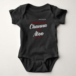 Aangedreven door Channa en Aloo Dark Romper