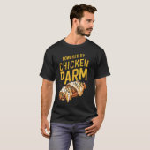 Aangedreven door Chicken Parm T-shirt (Voorkant volledig)