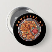 Aangedreven door Chicken Wings Ronde Button 7,6 Cm (Voorkant /achterkant)