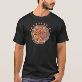 Aangedreven door Chicken Wings T-shirt