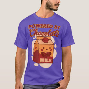 Aangedreven door Chocolate Dark Cacao Bar Chocolad T-shirt