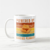 Aangedreven door Circus Peanuts Retro Sunset Mok (Links)