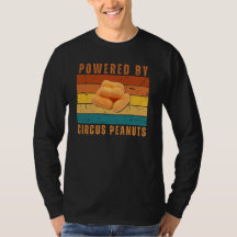 Aangedreven door Circus Peanuts T-shirt