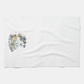 Aangedreven door Coffee & Fiction Keukenhanddoek (Horizontaal)