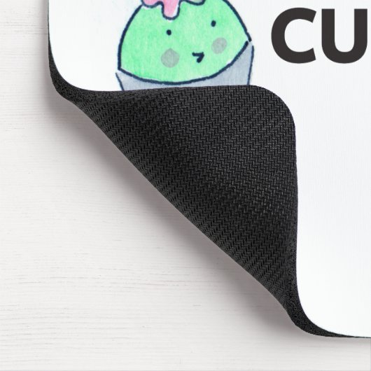 Aangedreven door cupcakes muismat (Hoek)