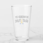 Aangedreven Door Dankbaarheid Glas (Achterkant)